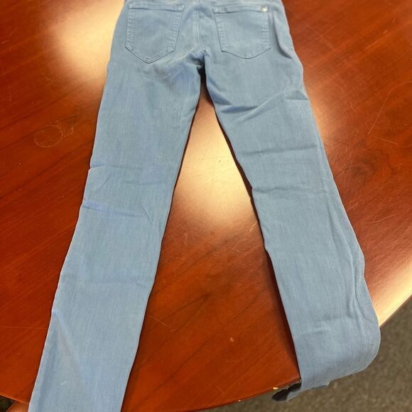 Koral Blue Stretch Skinny Jeans sz 28 (flaw) - Picture 5 of 6